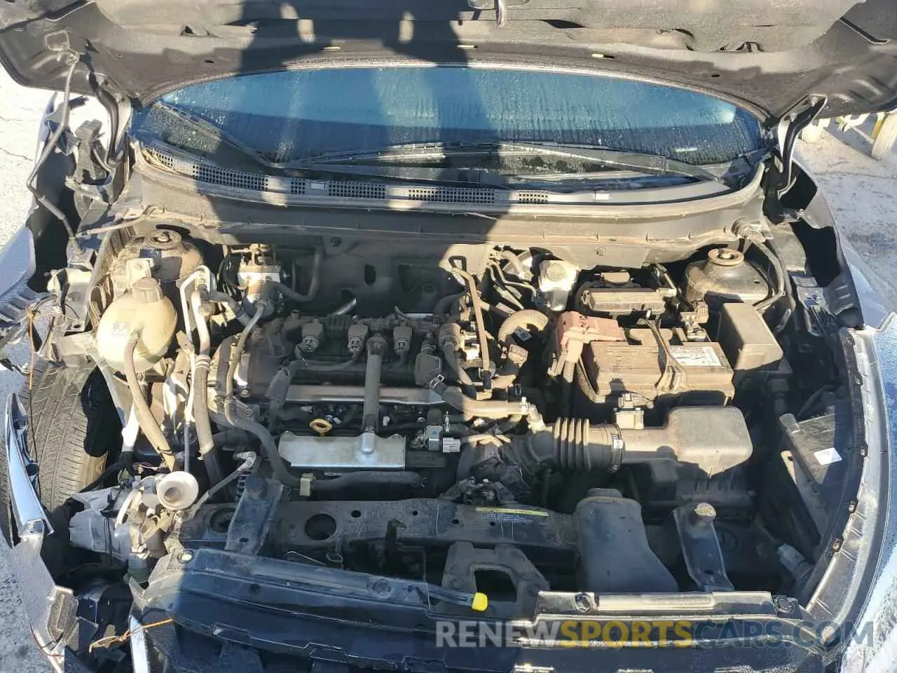 12 fotografías del automóvil dañado 3N1CP5BV3ML560170 NISSAN KICKS 2021