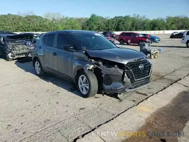 14 fotografías del automóvil dañado 3N1CP5BV3ML560170 NISSAN KICKS 2021