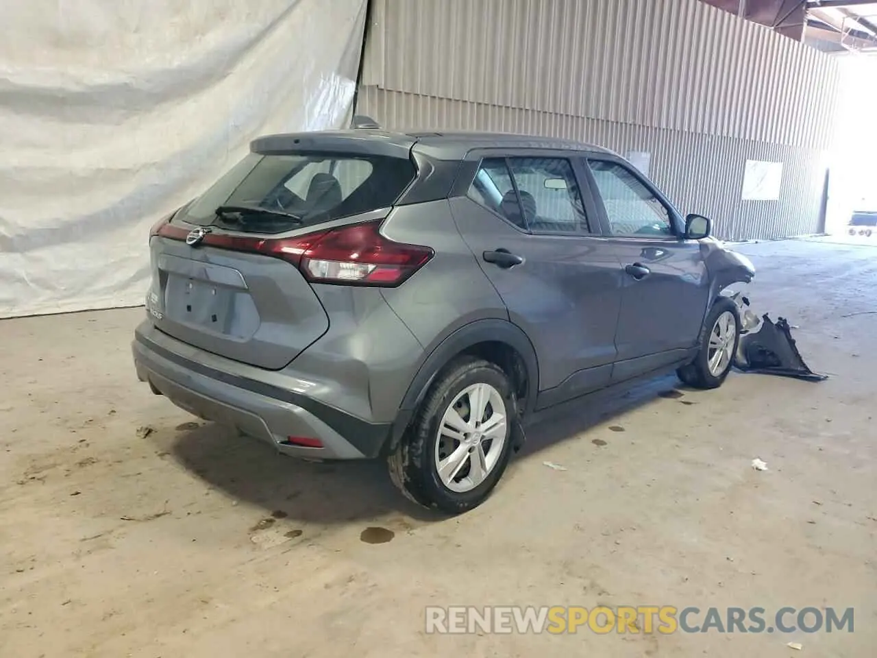 4 fotografías del automóvil dañado 3N1CP5BV4ML488105 NISSAN KICKS 2021