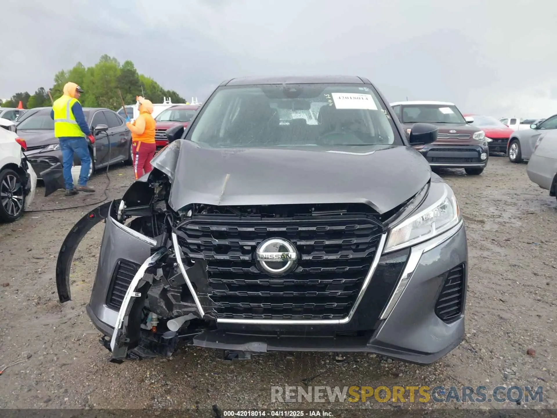 11 fotografías del automóvil dañado 3N1CP5BV4ML508255 NISSAN KICKS 2021