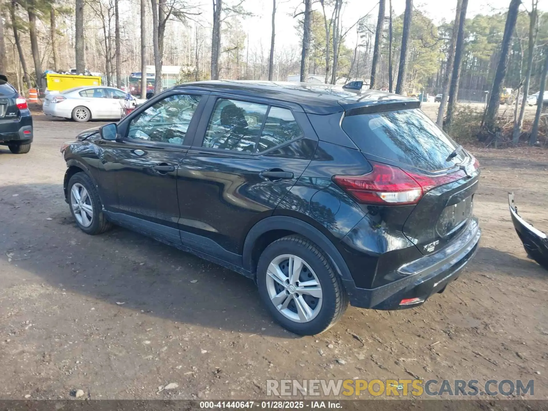 3 fotografías del automóvil dañado 3N1CP5BV5ML502089 NISSAN KICKS 2021