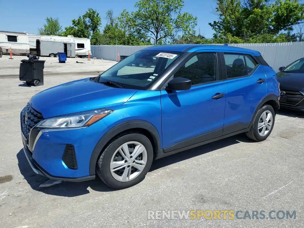 1 fotografías del automóvil dañado 3N1CP5BV6ML501520 NISSAN KICKS 2021