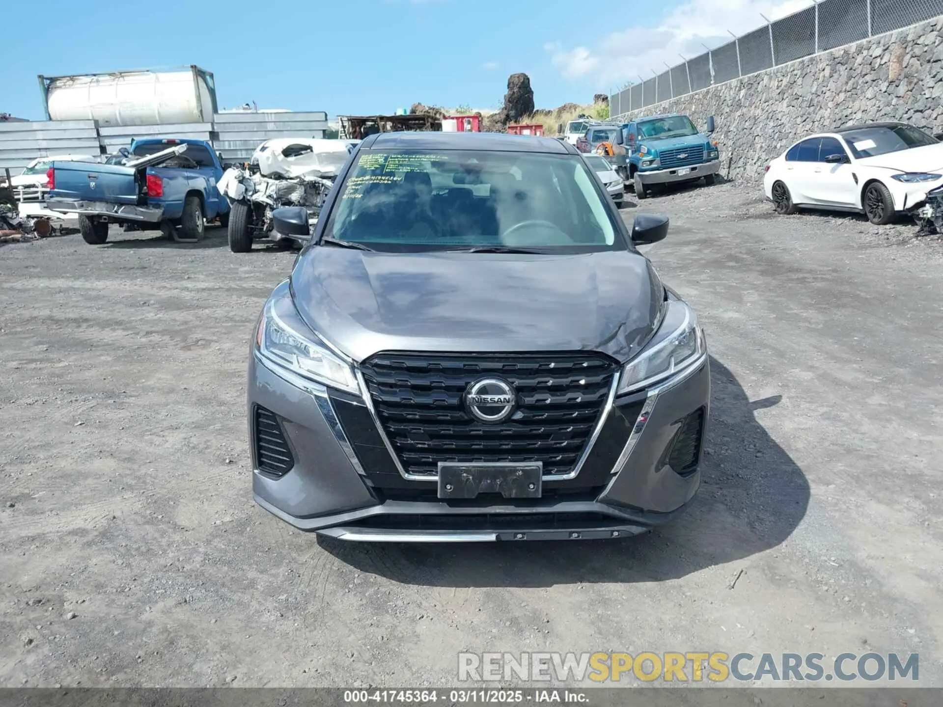 12 fotografías del automóvil dañado 3N1CP5BV6ML544383 NISSAN KICKS 2021