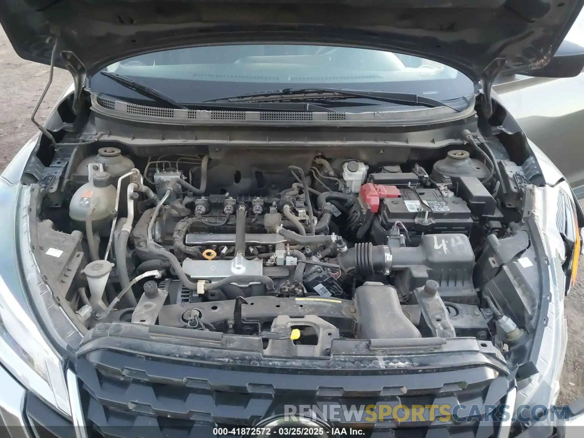 10 fotografías del automóvil dañado 3N1CP5BV7ML476661 NISSAN KICKS 2021