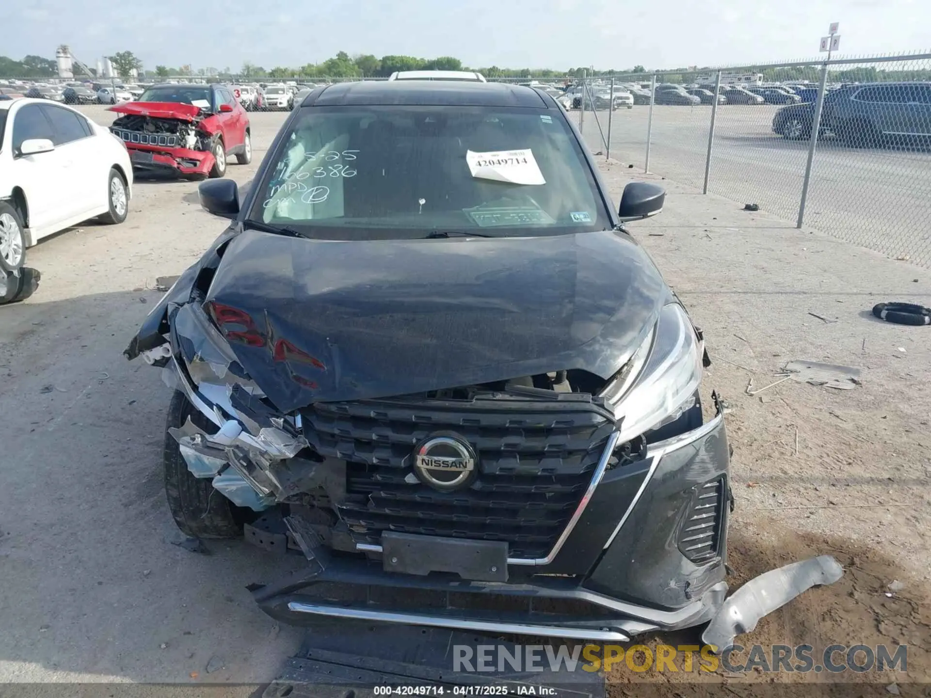 12 fotografías del automóvil dañado 3N1CP5BV7ML486591 NISSAN KICKS 2021