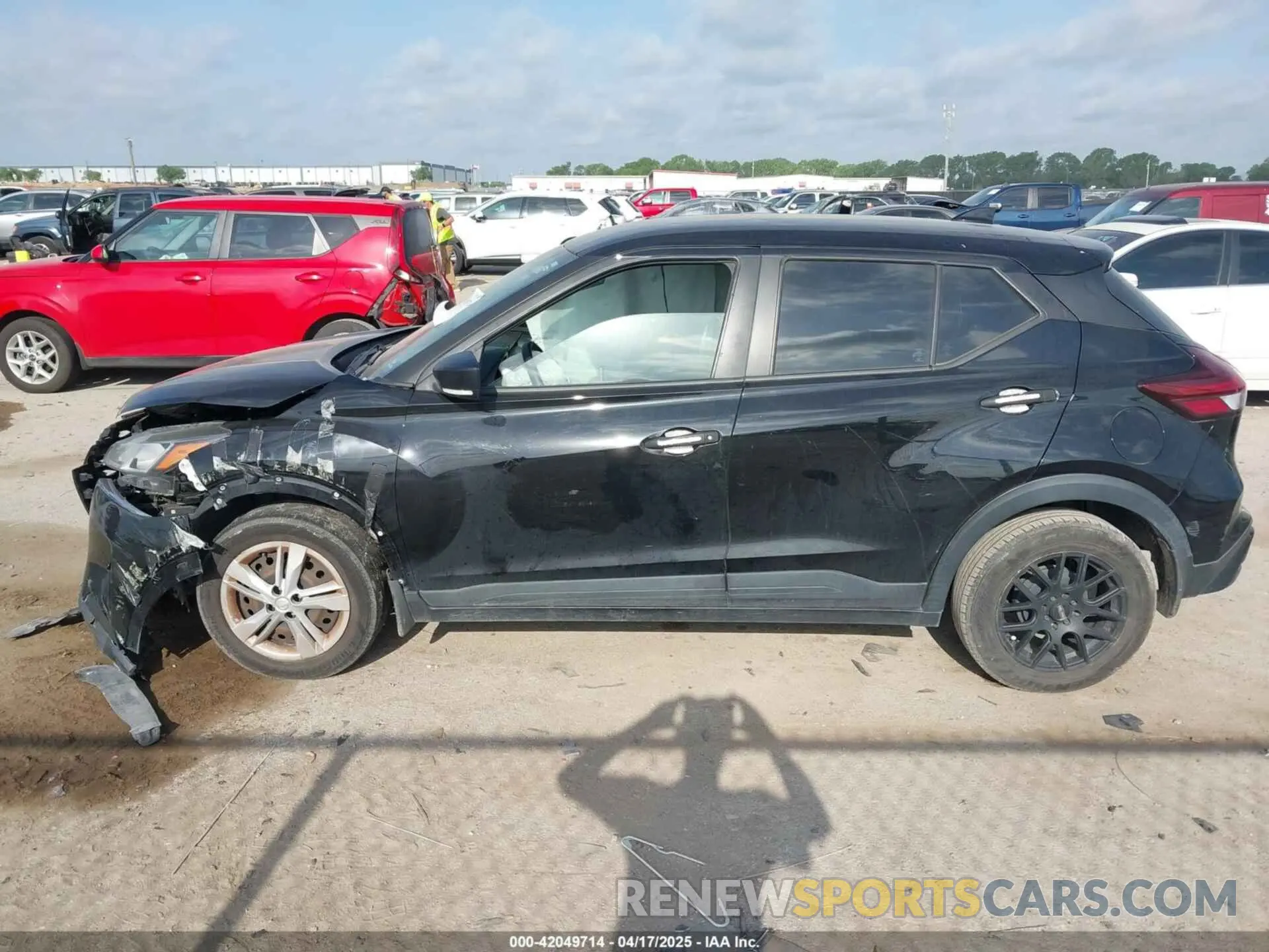 14 fotografías del automóvil dañado 3N1CP5BV7ML486591 NISSAN KICKS 2021