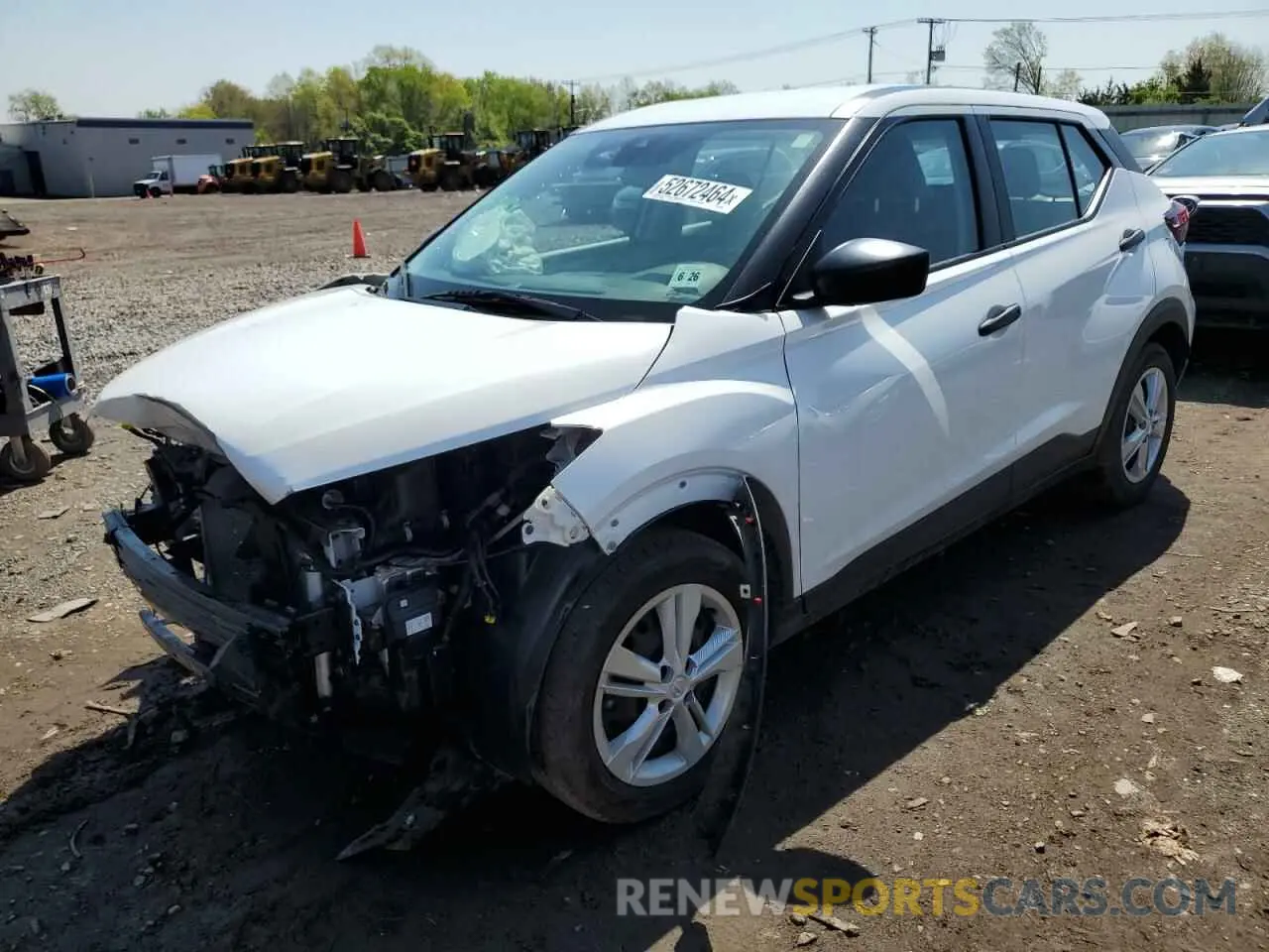 1 fotografías del automóvil dañado 3N1CP5BV7ML500022 NISSAN KICKS 2021