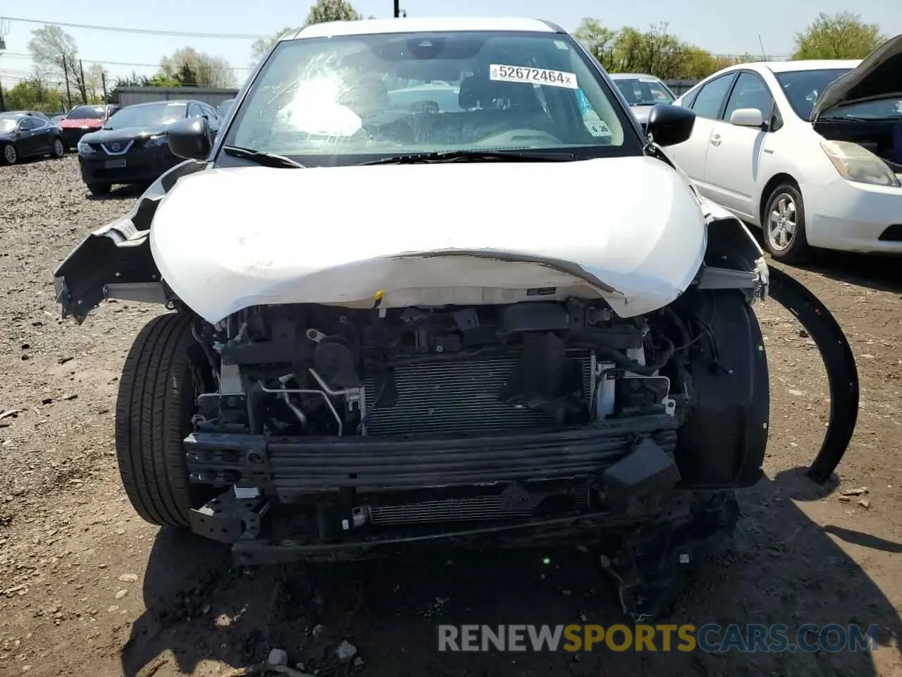 5 fotografías del automóvil dañado 3N1CP5BV7ML500022 NISSAN KICKS 2021
