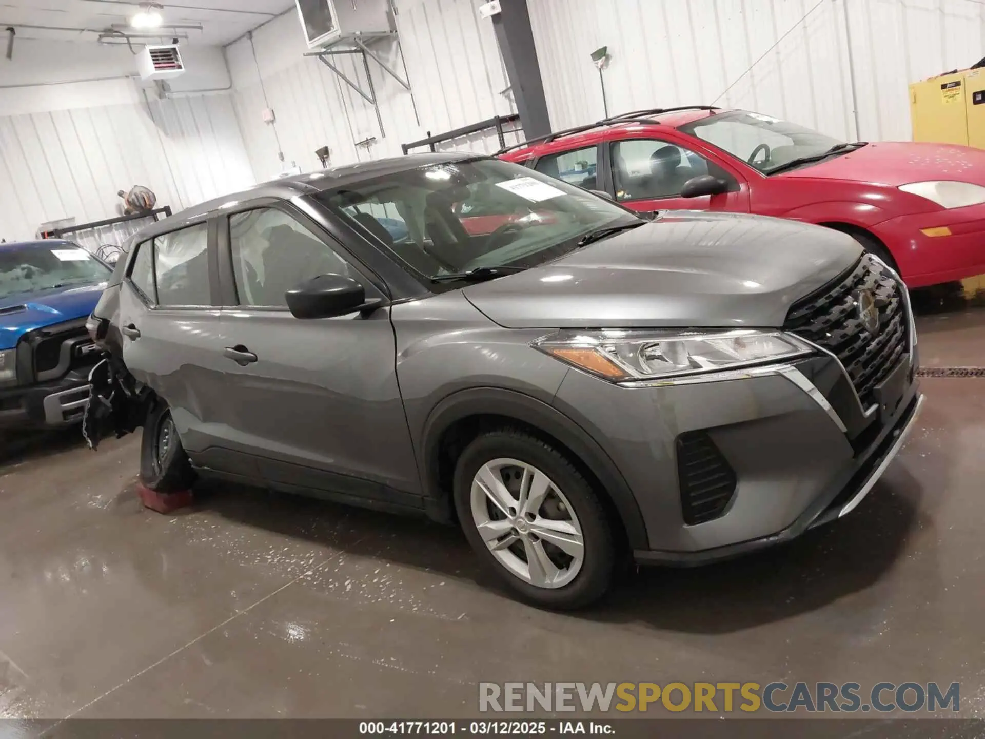 13 fotografías del automóvil dañado 3N1CP5BV8ML505021 NISSAN KICKS 2021
