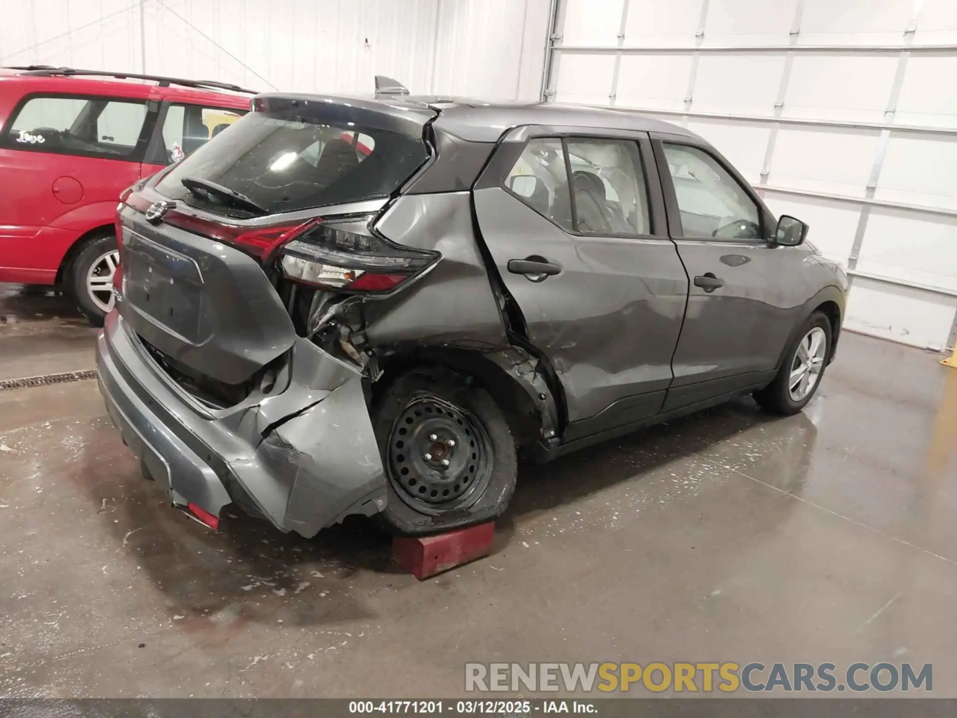 4 fotografías del automóvil dañado 3N1CP5BV8ML505021 NISSAN KICKS 2021