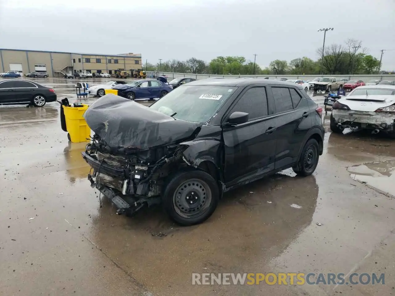 1 fotografías del automóvil dañado 3N1CP5BV8ML520246 NISSAN KICKS 2021