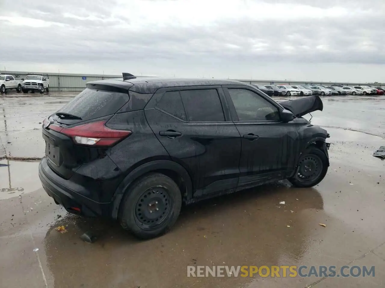 3 fotografías del automóvil dañado 3N1CP5BV8ML520246 NISSAN KICKS 2021