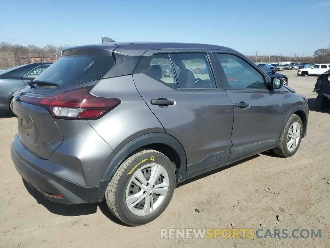 3 fotografías del automóvil dañado 3N1CP5BV8ML523079 NISSAN KICKS 2021
