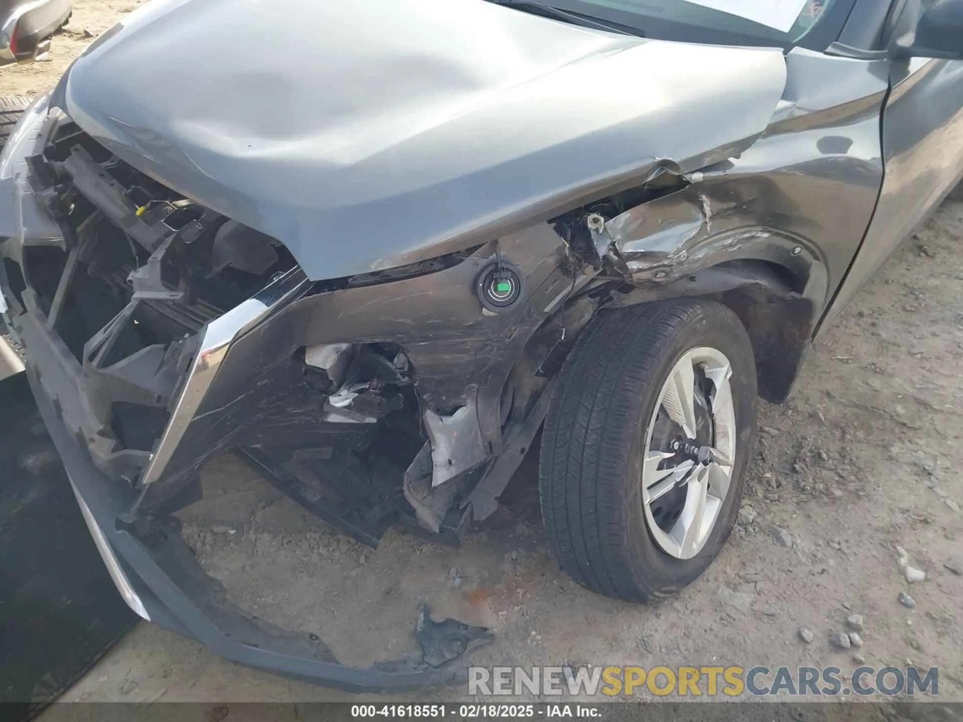 6 fotografías del automóvil dañado 3N1CP5BV8ML537354 NISSAN KICKS 2021