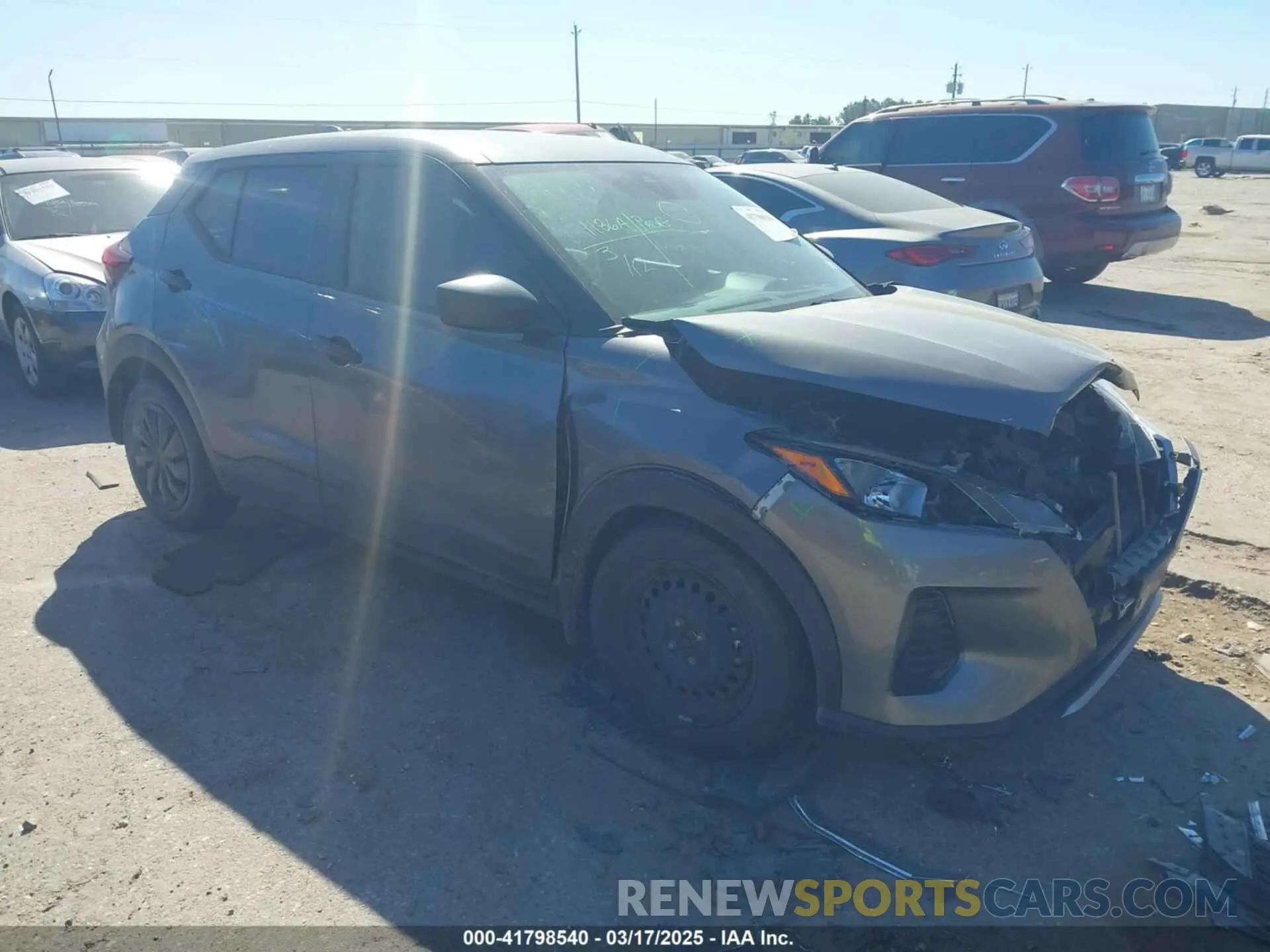 1 fotografías del automóvil dañado 3N1CP5BV8ML564912 NISSAN KICKS 2021