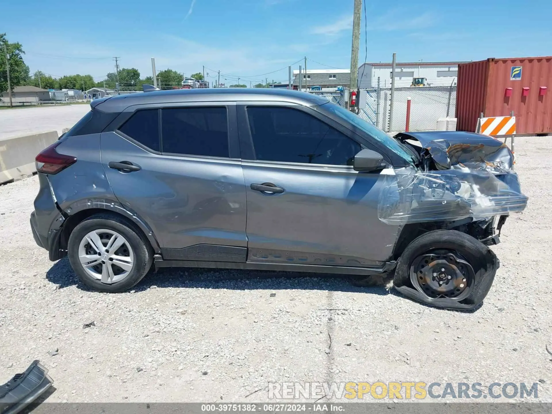 14 fotografías del automóvil dañado 3N1CP5BV9ML474409 NISSAN KICKS 2021