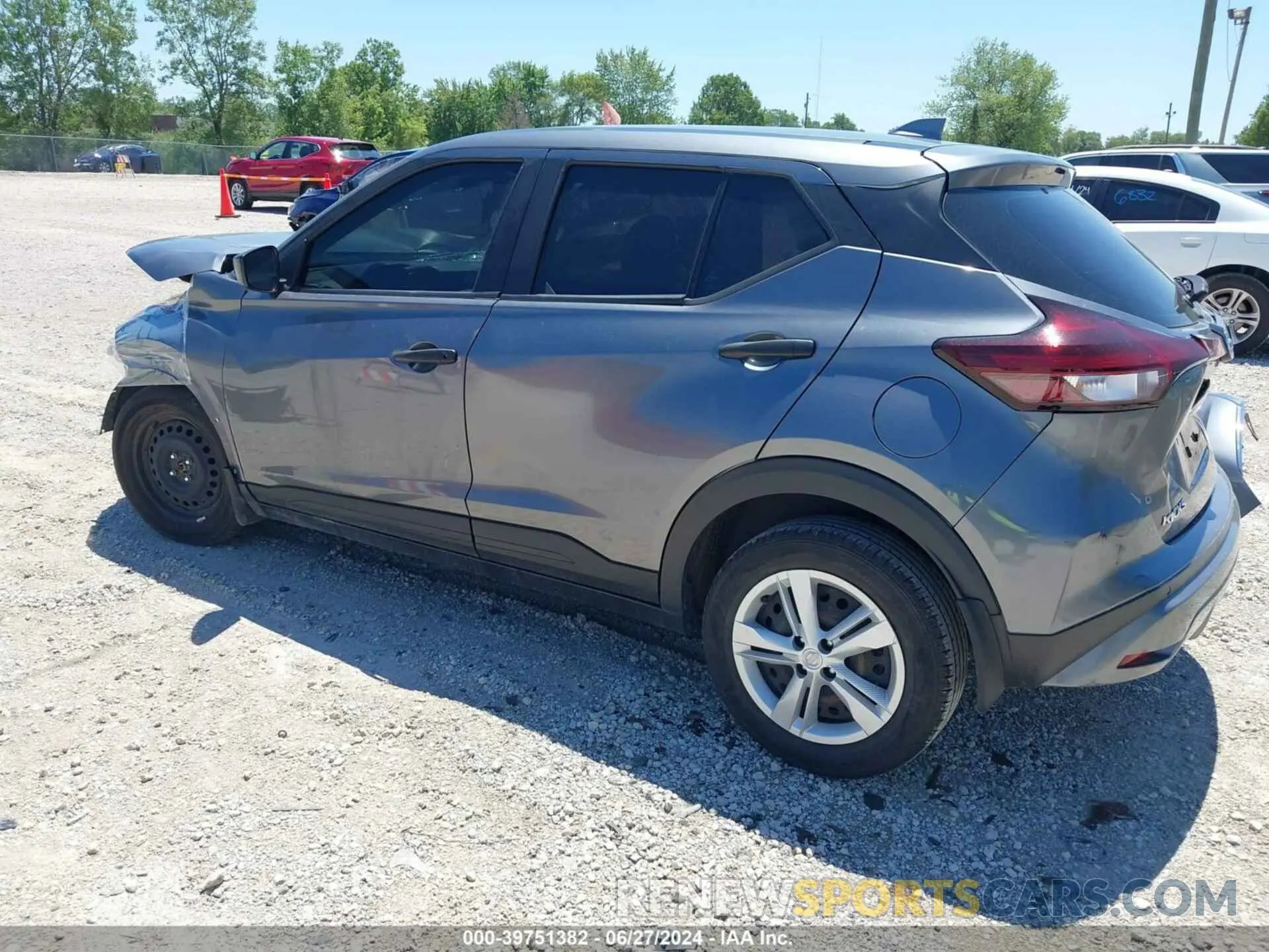 3 fotografías del automóvil dañado 3N1CP5BV9ML474409 NISSAN KICKS 2021