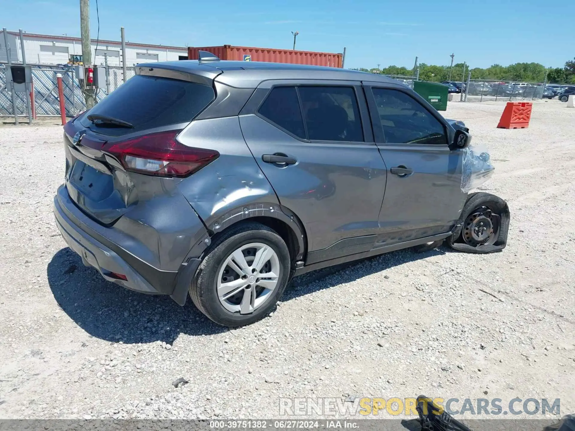 4 fotografías del automóvil dañado 3N1CP5BV9ML474409 NISSAN KICKS 2021