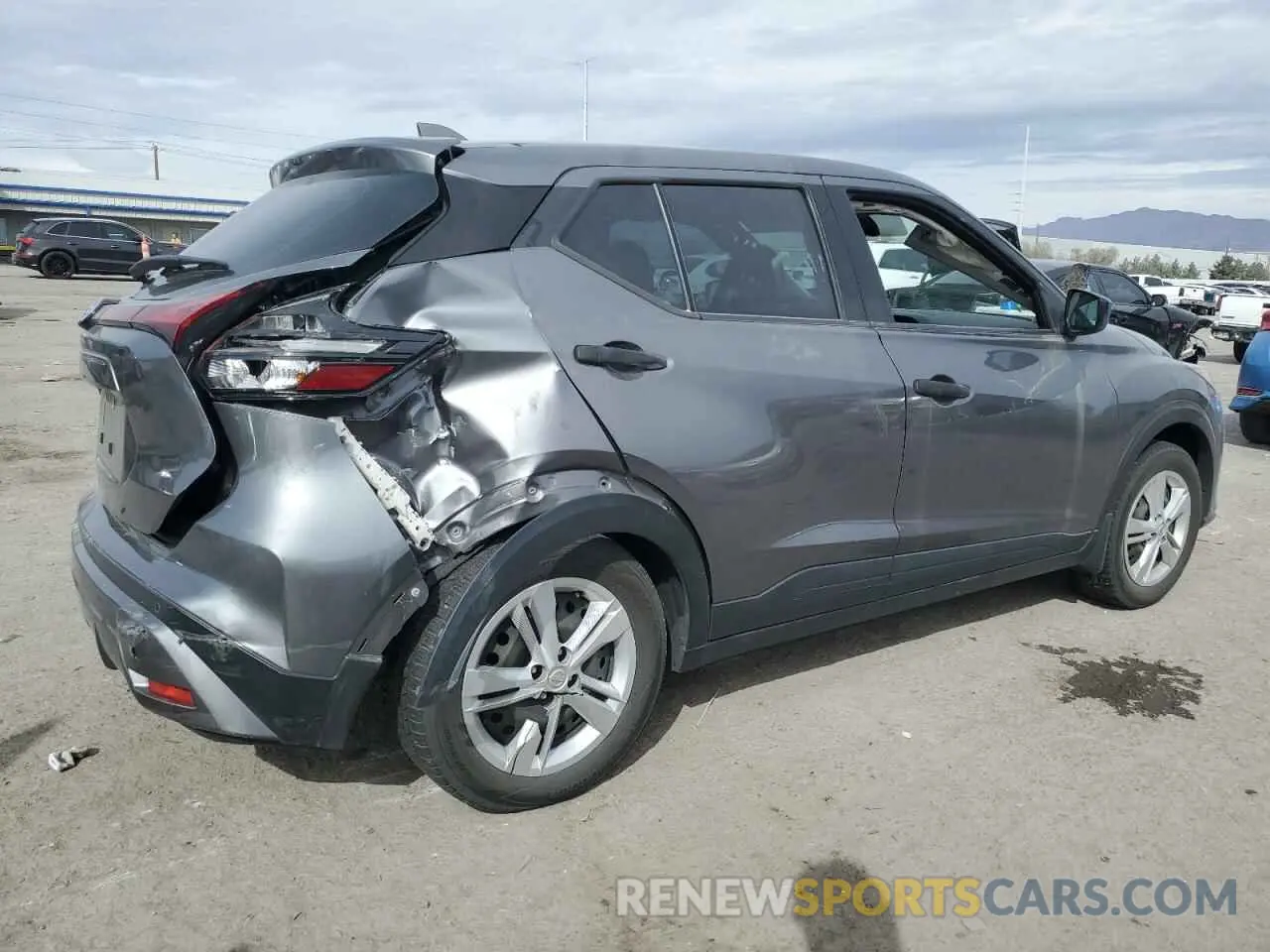 3 fotografías del automóvil dañado 3N1CP5BV9ML475396 NISSAN KICKS 2021