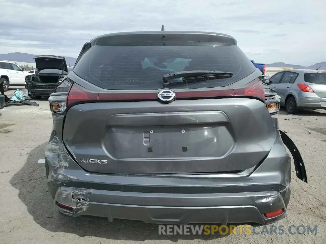 6 fotografías del automóvil dañado 3N1CP5BV9ML475396 NISSAN KICKS 2021