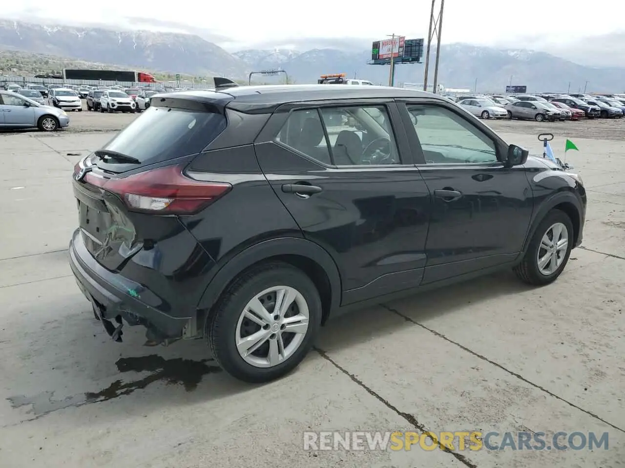 3 fotografías del automóvil dañado 3N1CP5BV9ML503178 NISSAN KICKS 2021