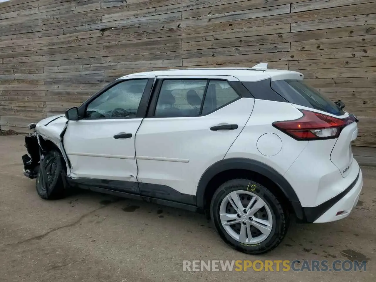 2 fotografías del automóvil dañado 3N1CP5BV9ML515864 NISSAN KICKS 2021