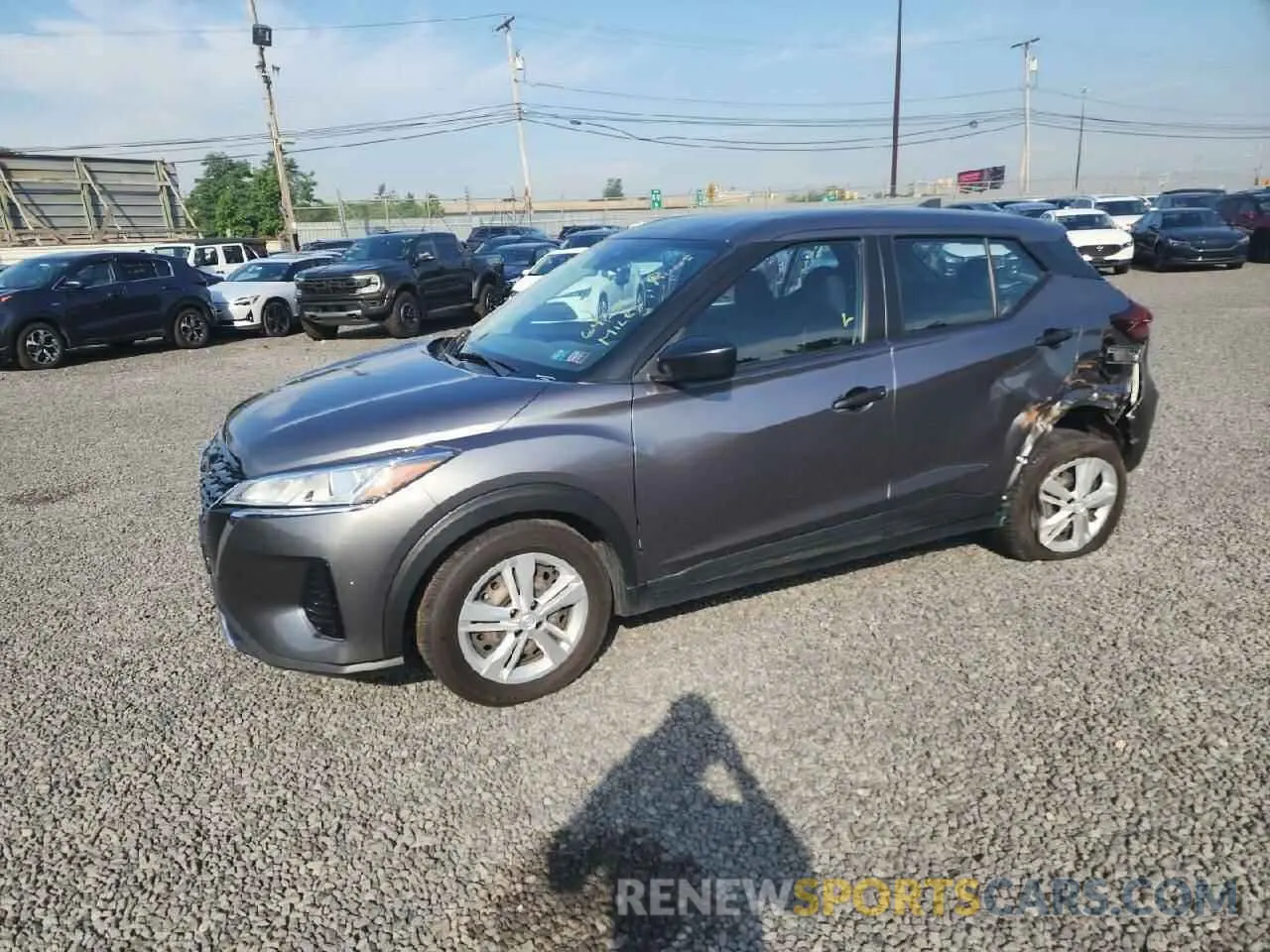 1 fotografías del automóvil dañado 3N1CP5BVXML464648 NISSAN KICKS 2021