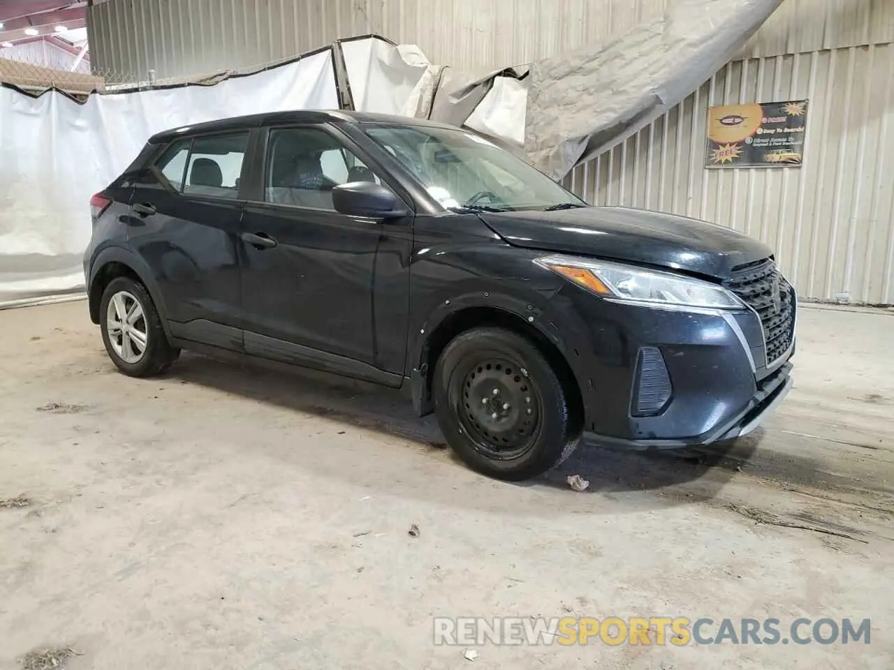 4 fotografías del automóvil dañado 3N1CP5BVXML476542 NISSAN KICKS 2021