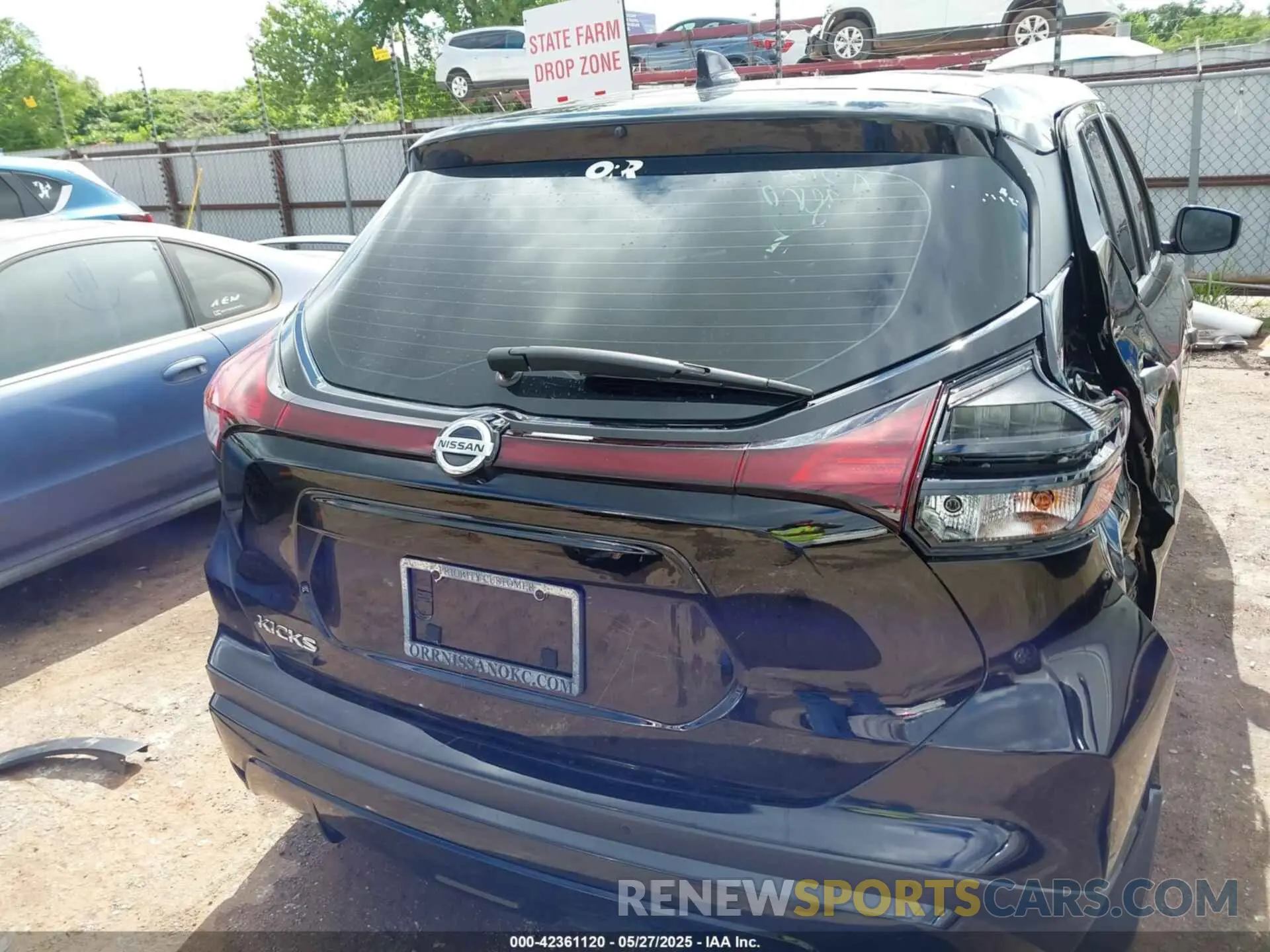 17 fotografías del automóvil dañado 3N1CP5BVXML555127 NISSAN KICKS 2021