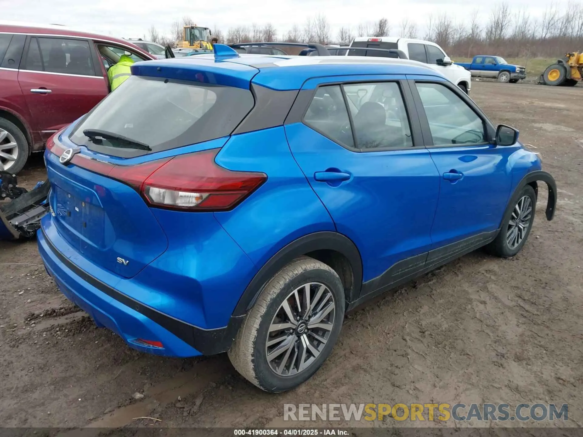 4 fotografías del automóvil dañado 3N1CP5CV0ML484017 NISSAN KICKS 2021