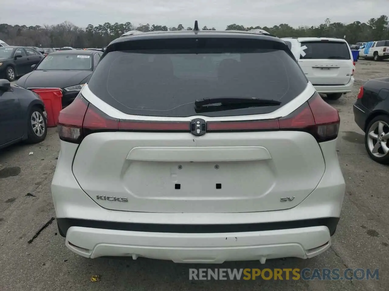 6 fotografías del automóvil dañado 3N1CP5CV0ML542787 NISSAN KICKS 2021