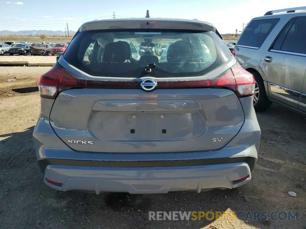 6 fotografías del automóvil dañado 3N1CP5CV1ML501018 NISSAN KICKS 2021