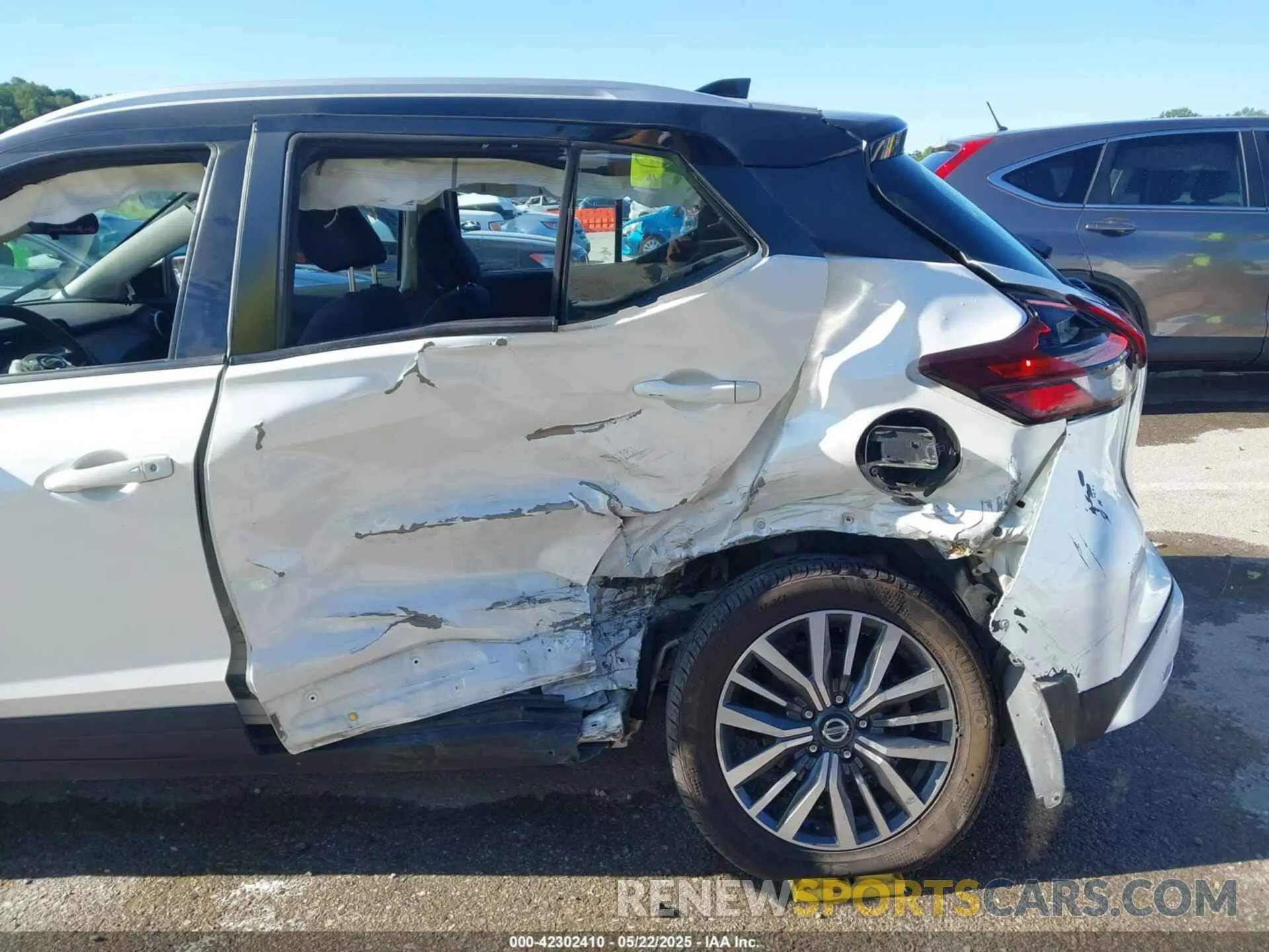 6 fotografías del automóvil dañado 3N1CP5CV1ML504436 NISSAN KICKS 2021