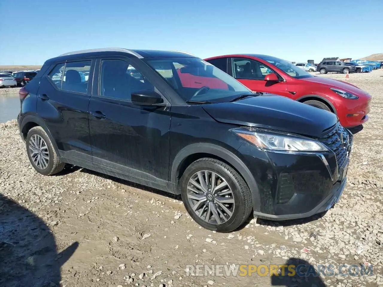 4 fotografías del automóvil dañado 3N1CP5CV1ML526047 NISSAN KICKS 2021