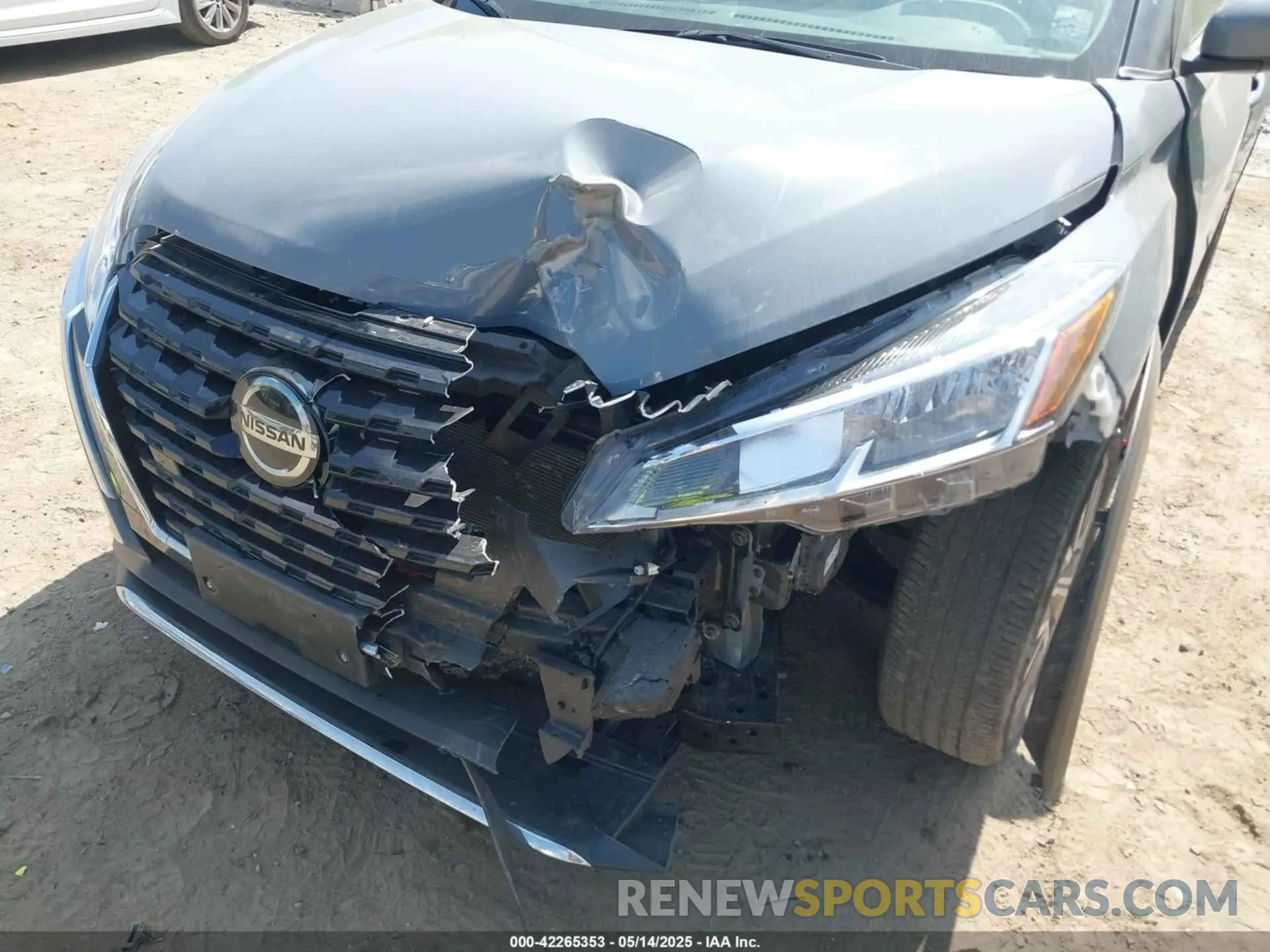 6 fotografías del automóvil dañado 3N1CP5CV2ML522086 NISSAN KICKS 2021