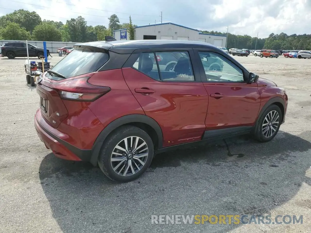 3 fotografías del automóvil dañado 3N1CP5CV2ML540197 NISSAN KICKS 2021