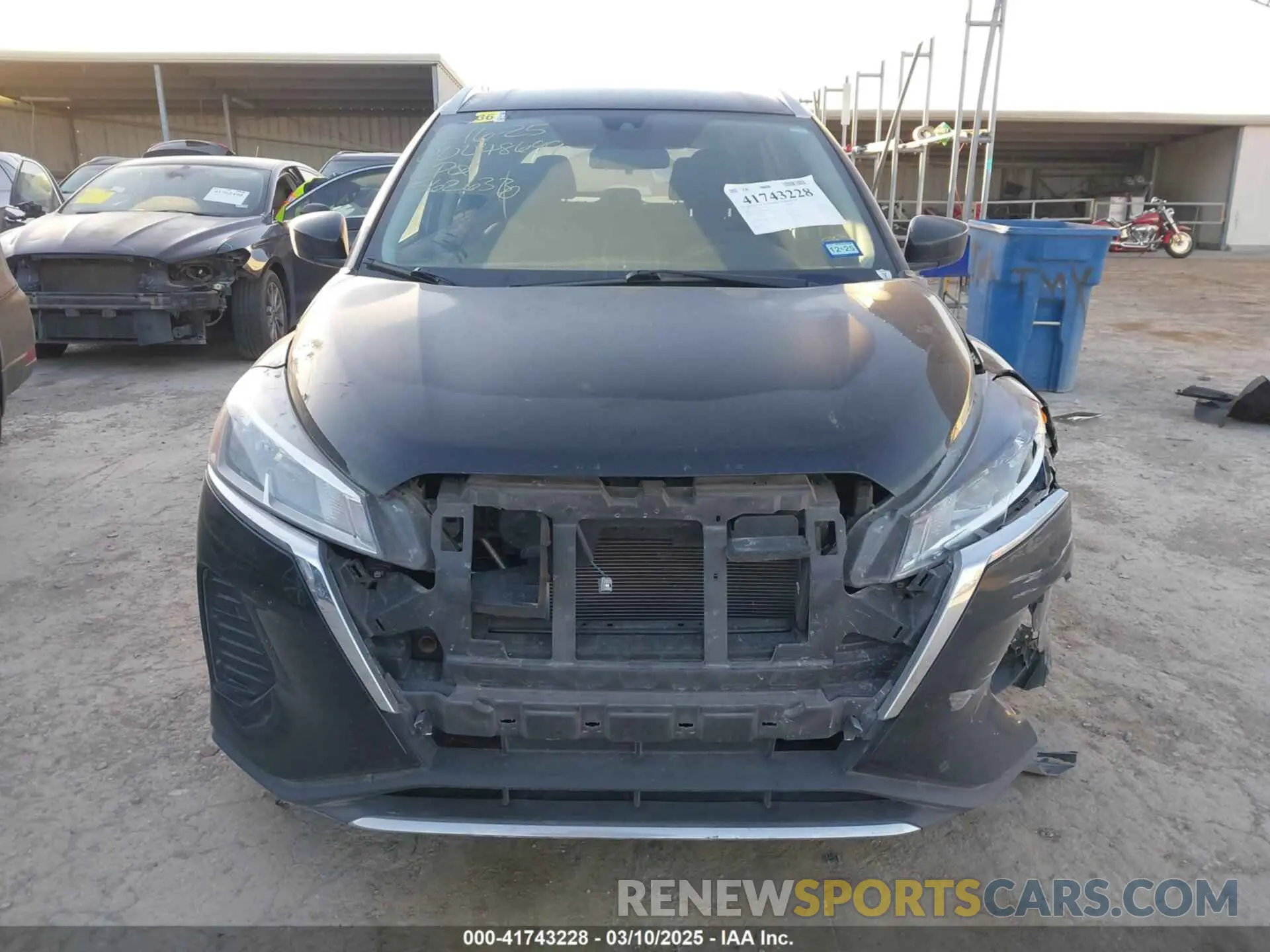 13 fotografías del automóvil dañado 3N1CP5CV2ML562636 NISSAN KICKS 2021