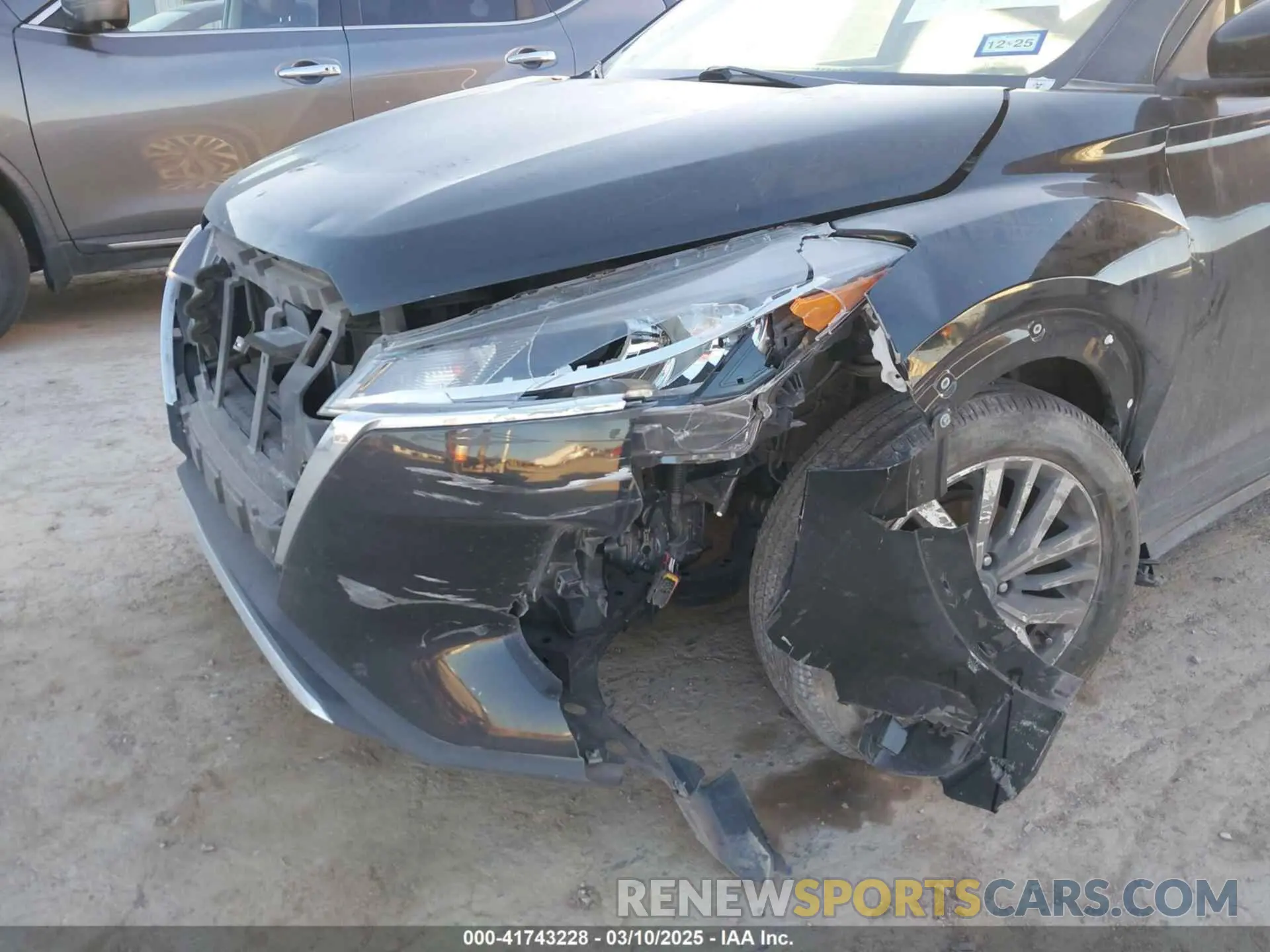 6 fotografías del automóvil dañado 3N1CP5CV2ML562636 NISSAN KICKS 2021