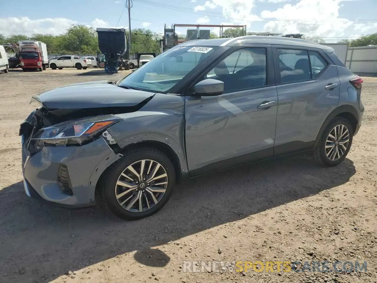 1 fotografías del automóvil dañado 3N1CP5CV3ML489020 NISSAN KICKS 2021