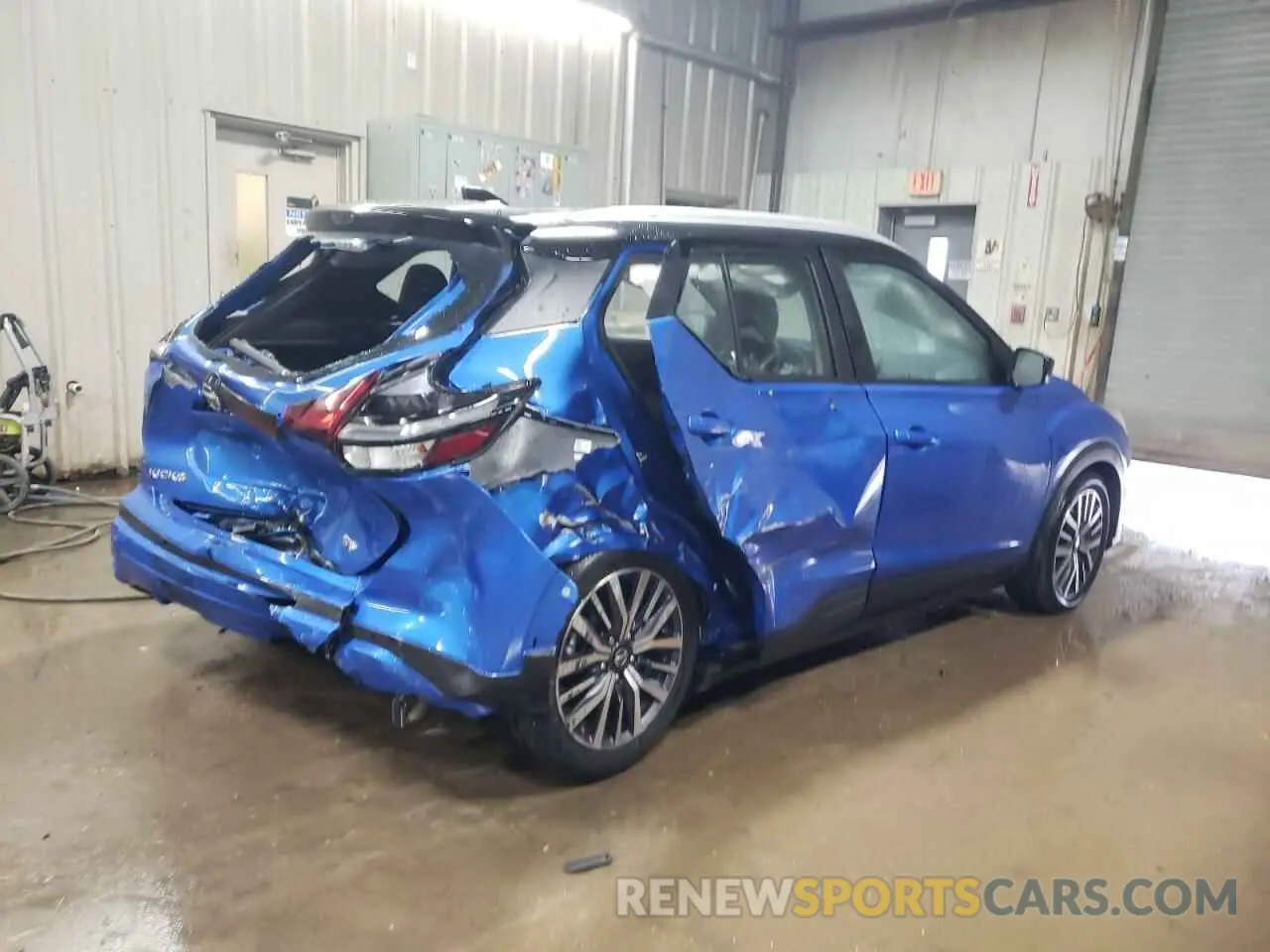 3 fotografías del automóvil dañado 3N1CP5CV3ML495738 NISSAN KICKS 2021
