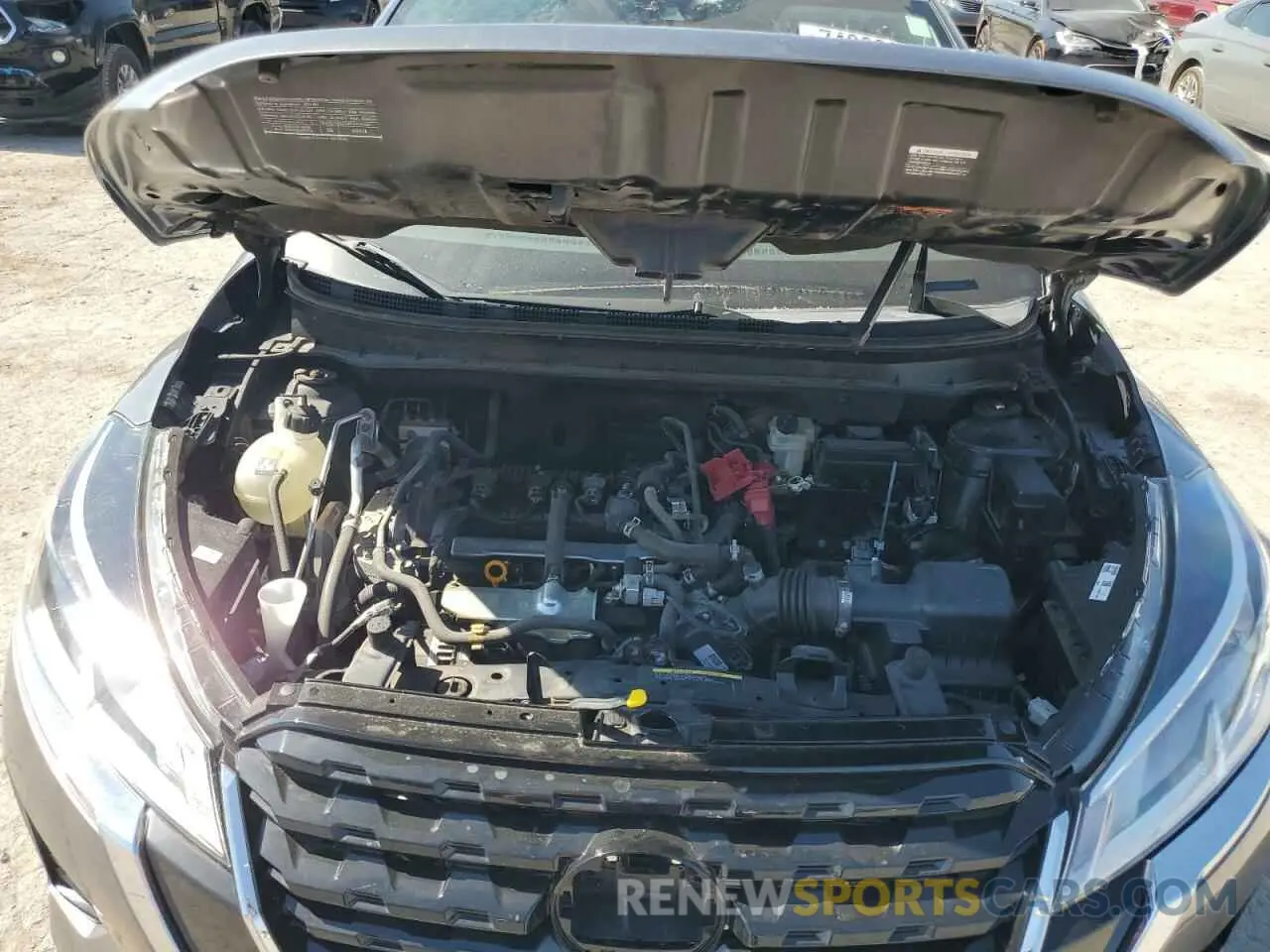 12 fotografías del automóvil dañado 3N1CP5CV4ML480276 NISSAN KICKS 2021