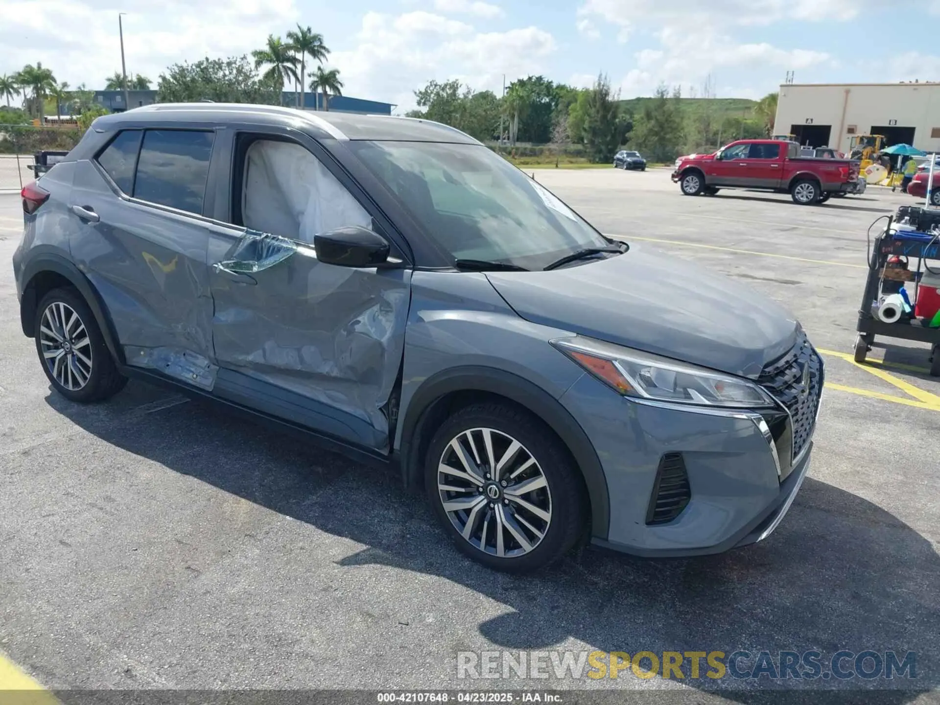 1 fotografías del automóvil dañado 3N1CP5CV4ML488135 NISSAN KICKS 2021