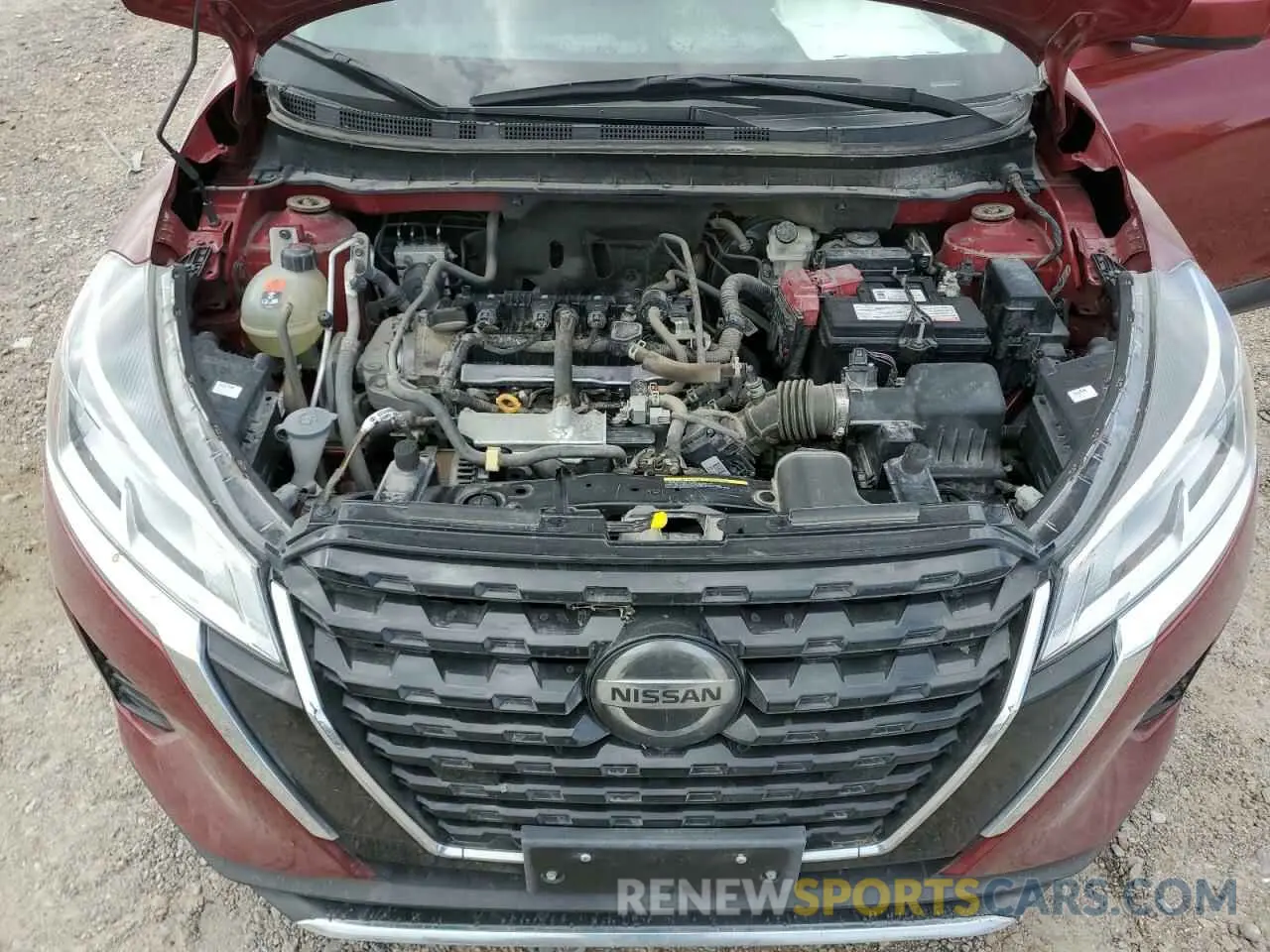 12 fotografías del automóvil dañado 3N1CP5CV4ML543652 NISSAN KICKS 2021