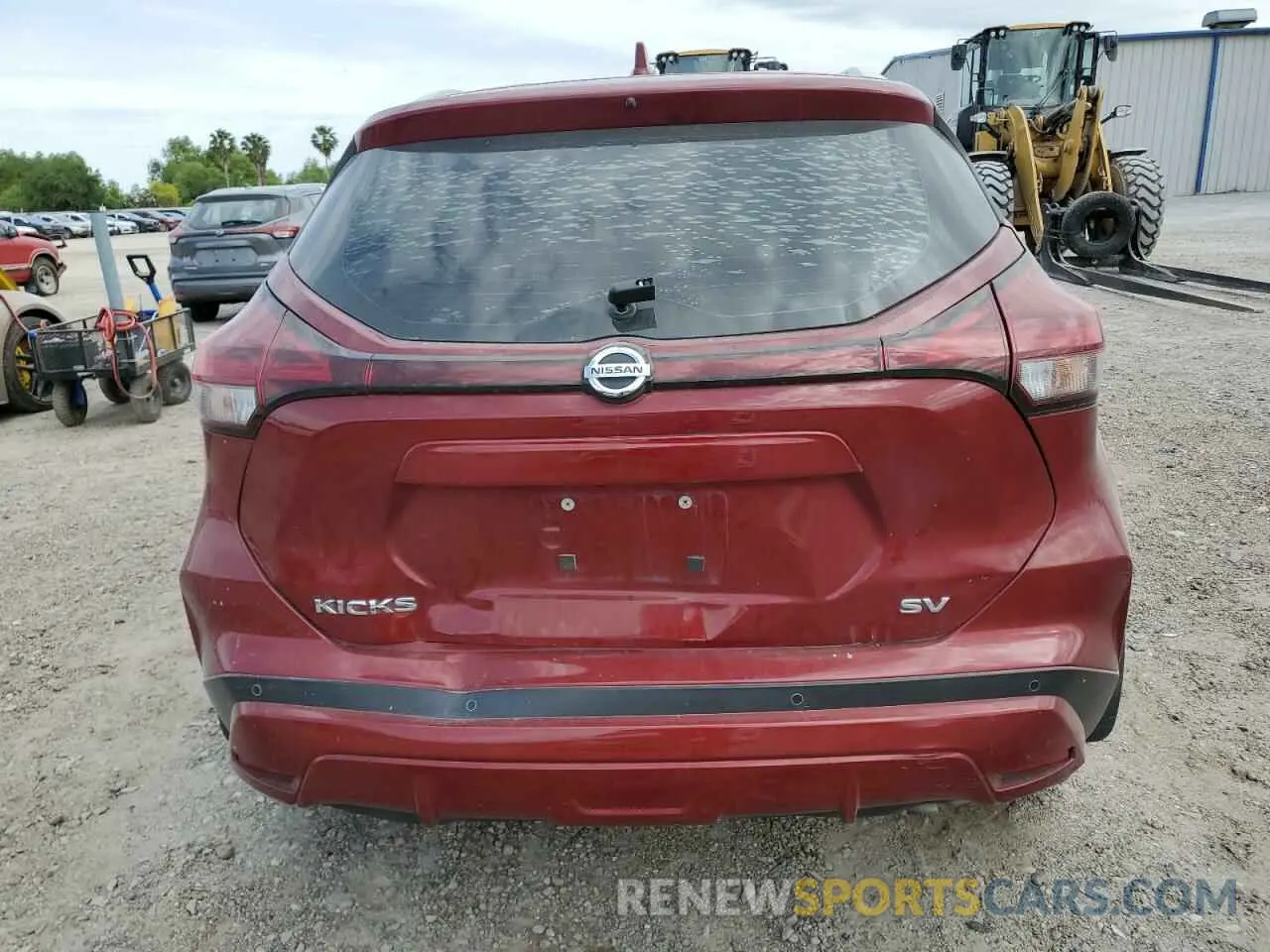 6 fotografías del automóvil dañado 3N1CP5CV4ML543652 NISSAN KICKS 2021