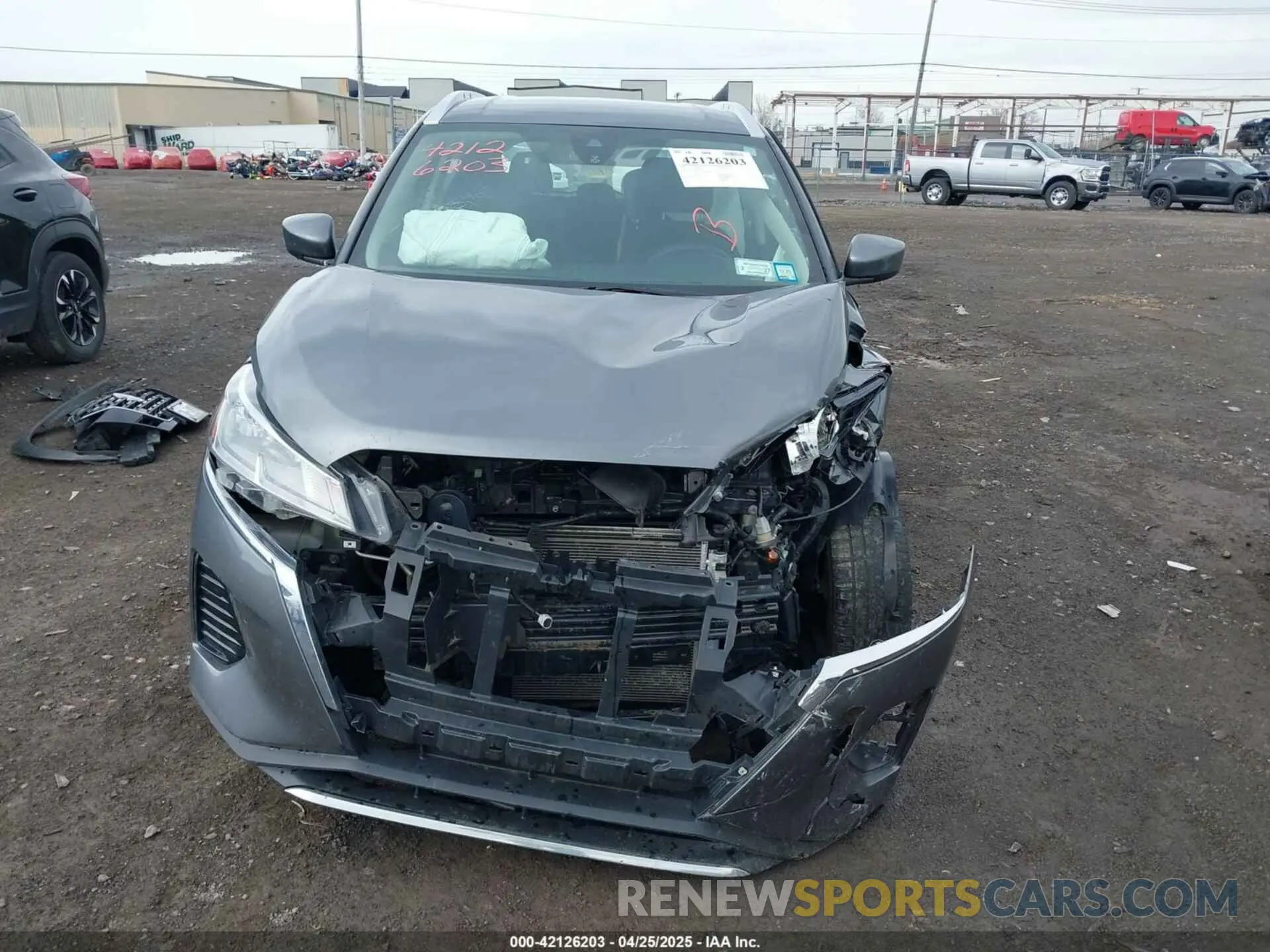 11 fotografías del automóvil dañado 3N1CP5CV5ML471683 NISSAN KICKS 2021