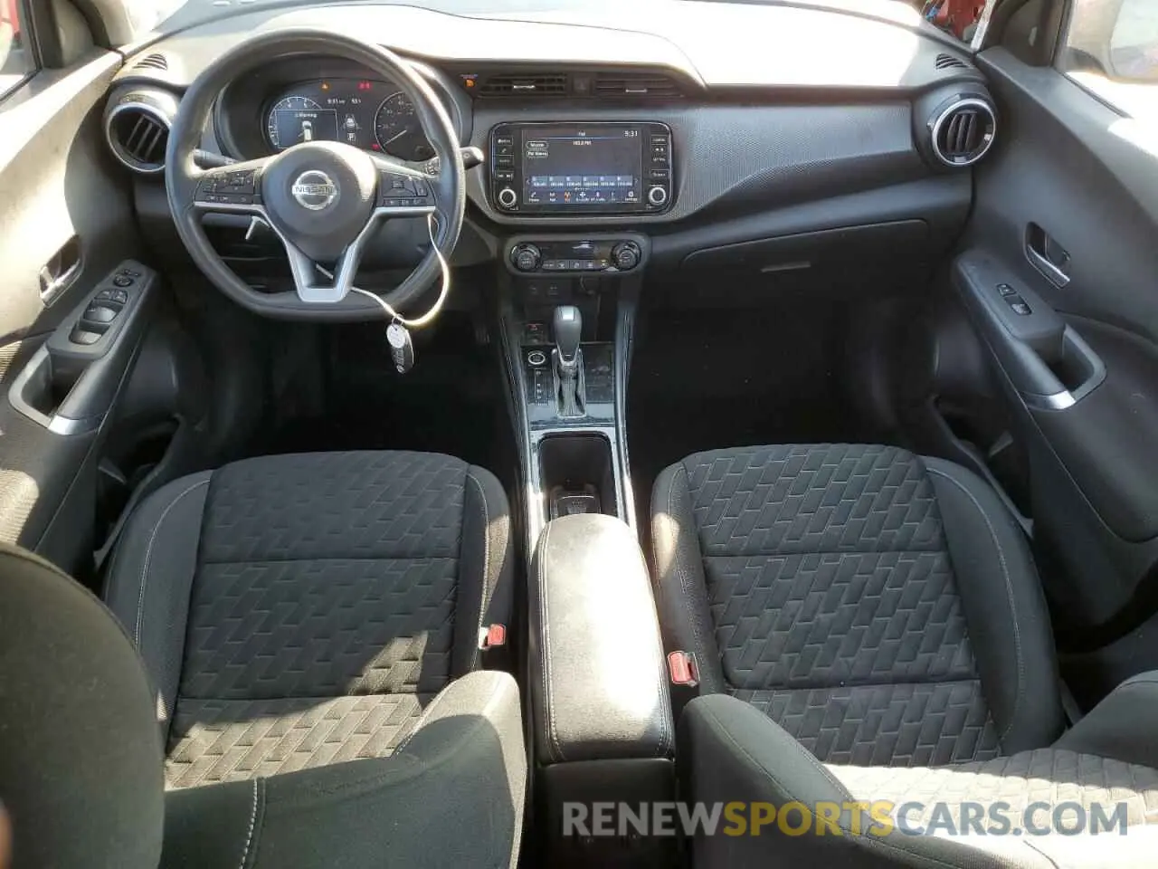 8 fotografías del automóvil dañado 3N1CP5CV5ML491576 NISSAN KICKS 2021