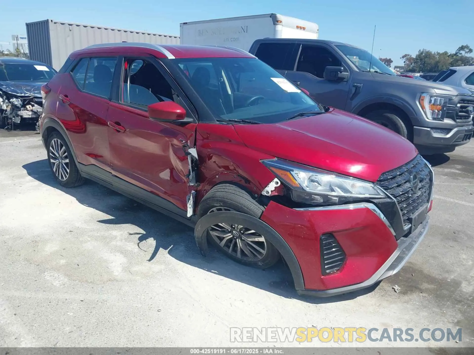 1 fotografías del automóvil dañado 3N1CP5CV5ML503158 NISSAN KICKS 2021