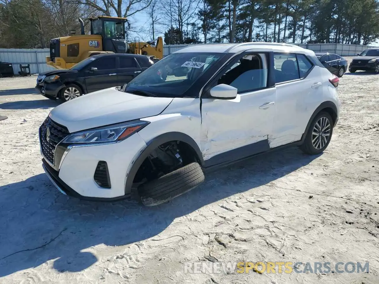 1 fotografías del automóvil dañado 3N1CP5CV5ML504486 NISSAN KICKS 2021