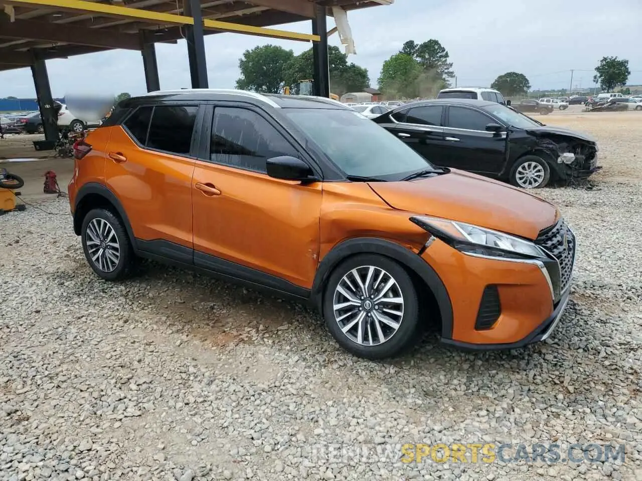 4 fotografías del automóvil dañado 3N1CP5CV5ML551226 NISSAN KICKS 2021