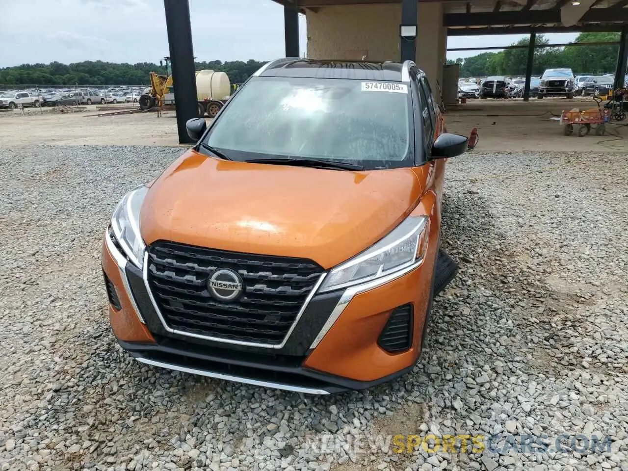 5 fotografías del automóvil dañado 3N1CP5CV5ML551226 NISSAN KICKS 2021